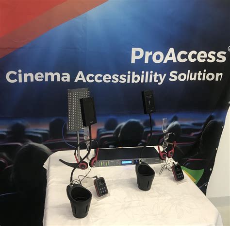 Equipamento De Acessibilidade Para Cinemas .